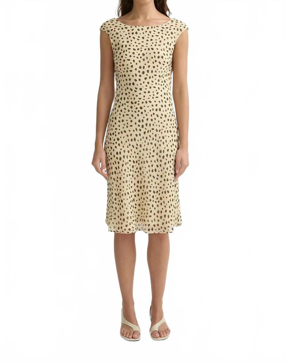 NEW POSSE leo dress in animal